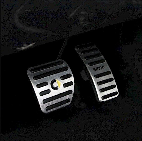 Pedale inoksi per Smart