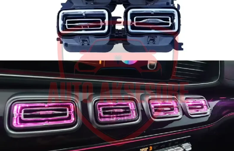 Air Vent Ambient për Mercedes-Benz GLE/GLS W167 – 64 Ngjyra
