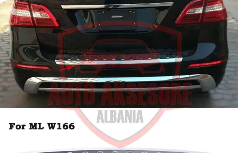 Inoks Bagazhi për Mercedes-Benz ML W166