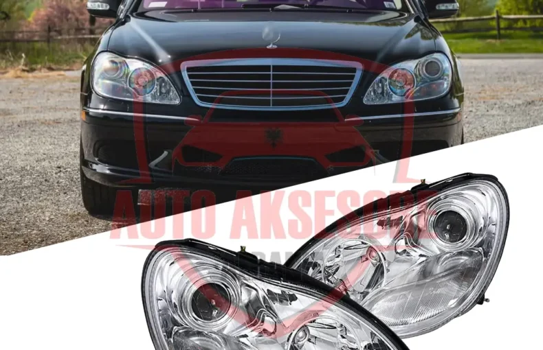 Fener për Mercedes-Benz S-Class W220 Rexhina 1998-2001 – Ndriçim Premium dhe Cilësi Origjinale