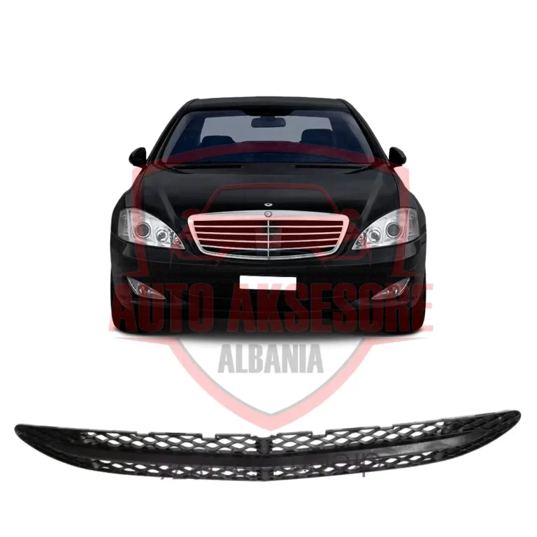 Gril Qendrore Parakolpi për Mercedes-Benz S-Class W221 2005-2013 – Pamje Premium dhe Përshtatje Perfekte
