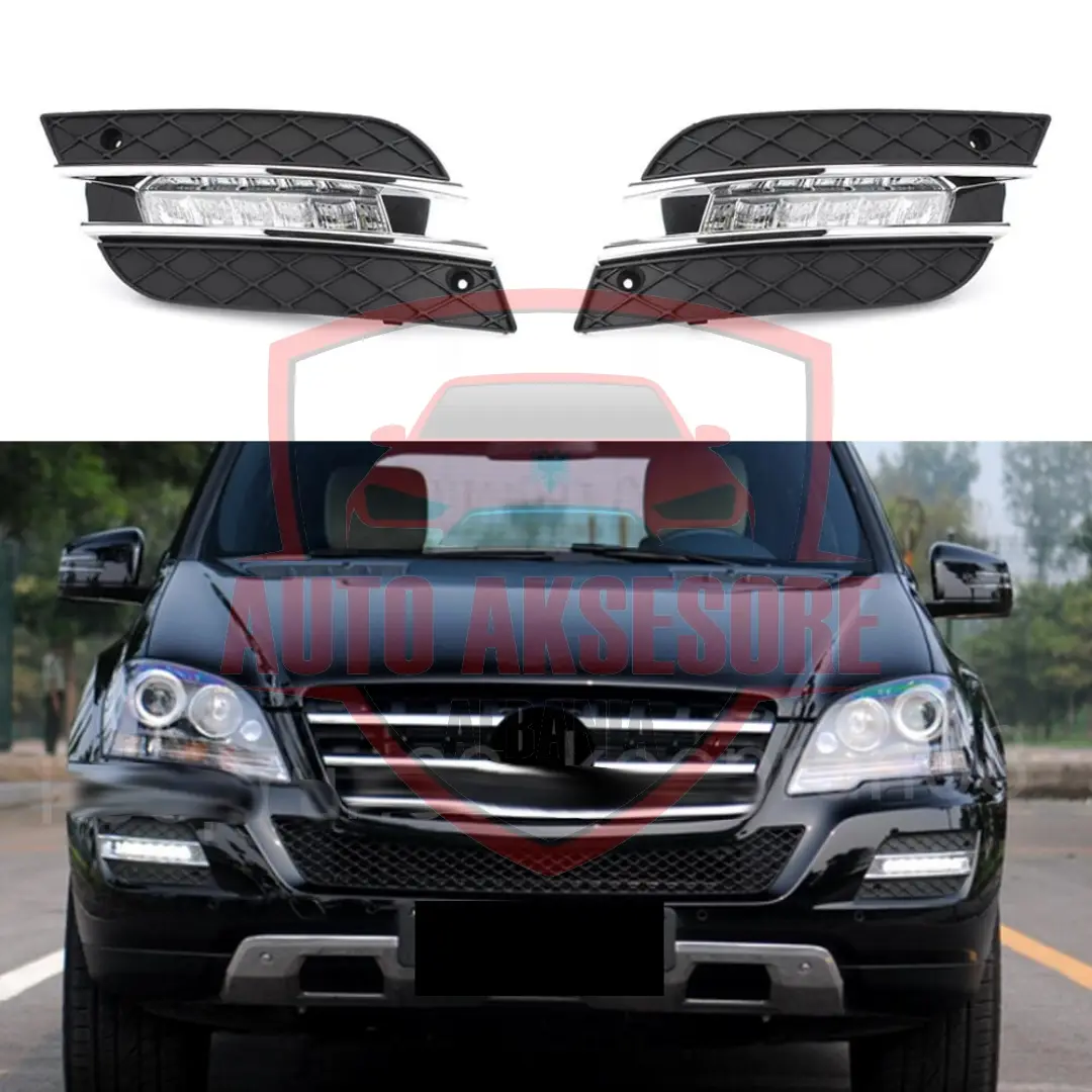 Set Grila Dhe Drl Led Për Mercedes-Benz Ml W164