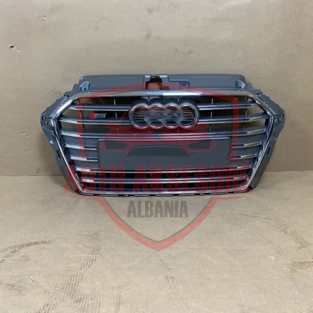 MaskarinĂ« S3 Silver PĂ«r Audi A3 2013-2015 Me Logo â Pamje Moderne Dhe Sportive