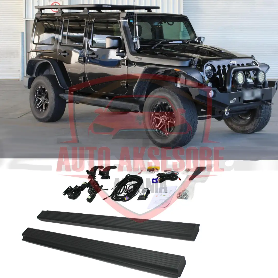 Pedana Elektrike Jeep Wrangler JK 2007–2017