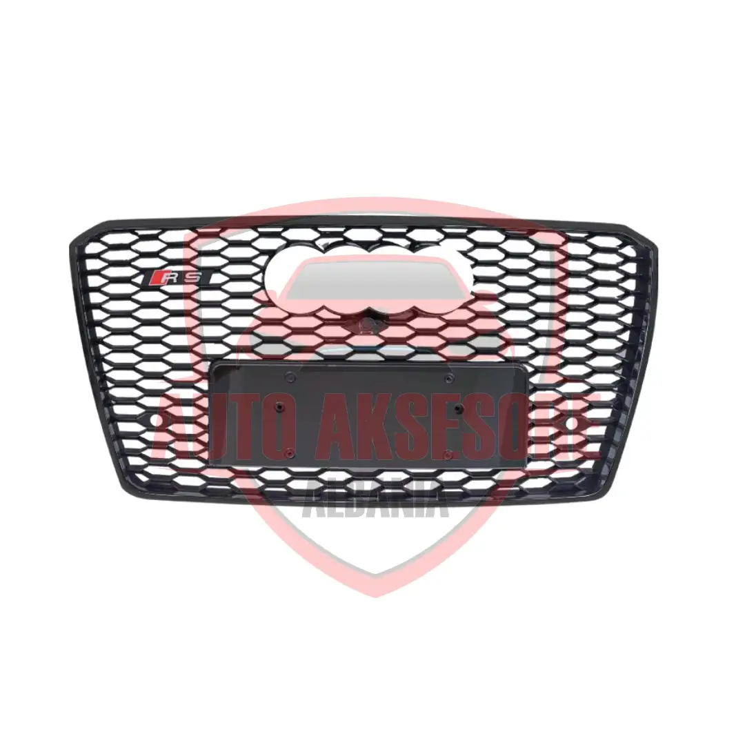 Maskarinë-RS8-Full-Black-për-Audi-A8-2014–2016 Maskarinë Rs8 Full Black Për Audi A8 2014–2016